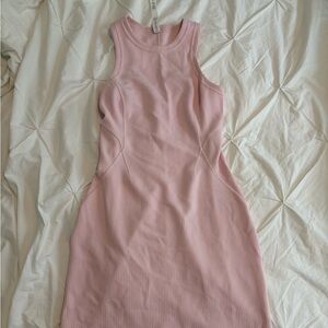 Lululemon softstreme slim fit tank dress - flush pink